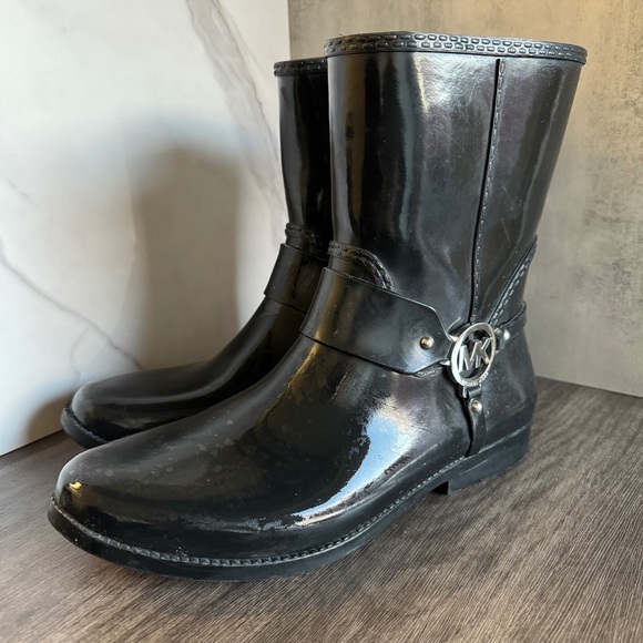 Michael Kors MK Fulton Rain Boot Size 11 - Picture 2 of 4